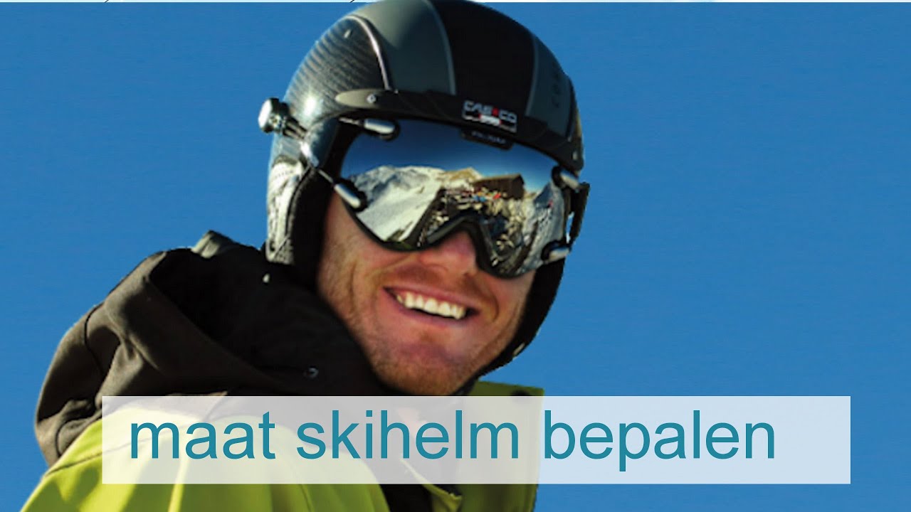 erotisch zuurstof wiel Skihelm maat bepalen, hoe gaat dat? | TopSnowShop - YouTube