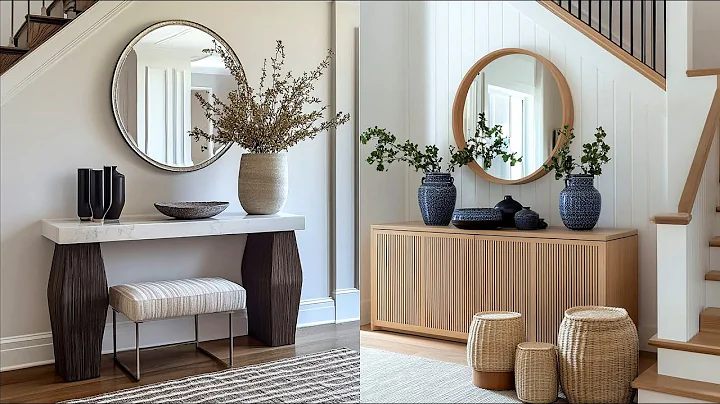 Elegant Entryway Decor Ideas | Console Table Design & Decor | Hallway Decoration