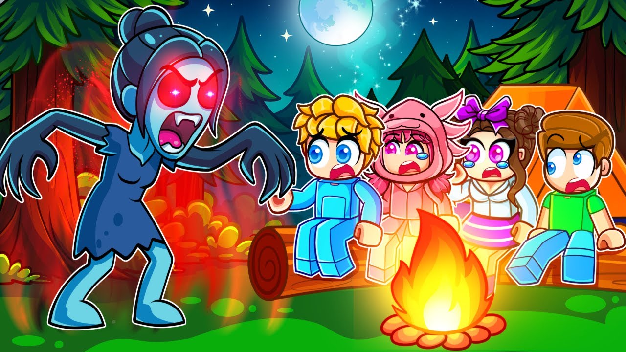 99 Nächte im Wald ABER mit einem ZOMBIE MÄDCHEN MONSTER in Roblox!