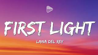 Lana Del Rey - First Light (Lyrics) - James Bond 007 First Light Soundtrack Official