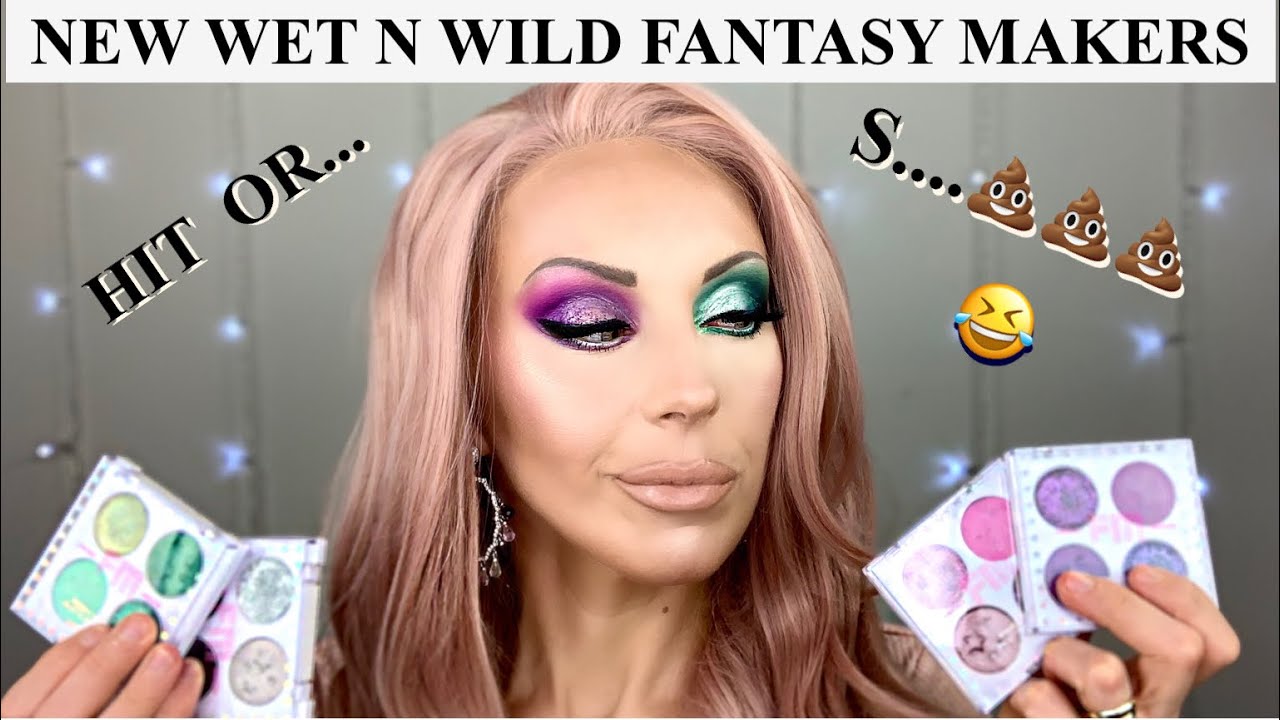 WET N WILD NEW RELEASE FANTASY MAKERS NEON COLLECTION PIGMENT PALETTES
