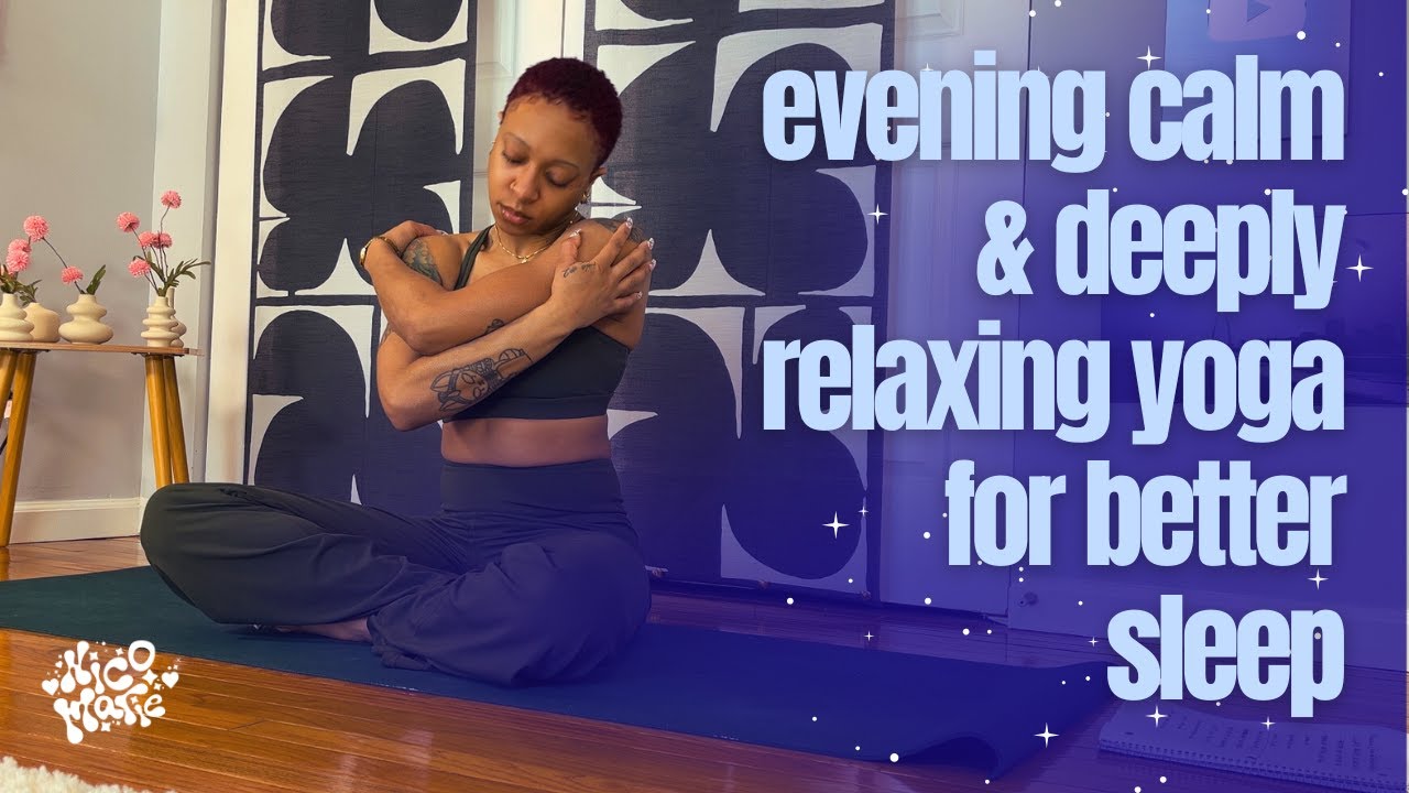Evening Calm & Deeply Relaxing Yoga for Better Sleep | 20 Minutes - YouTube