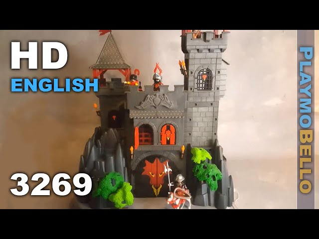 Playmobil 3269 château fort chevalier du dragon rouge + 3327
