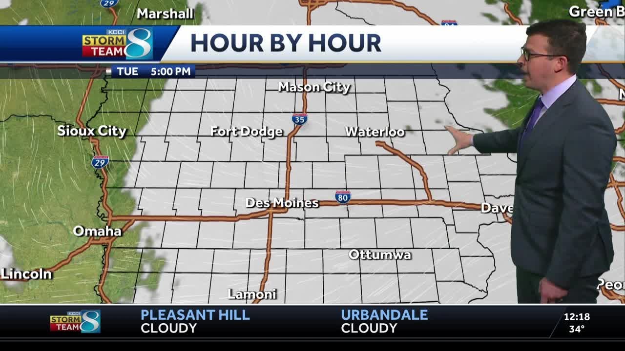 Iowa weather: Cloudy stretch with rain chances returning - YouTube
