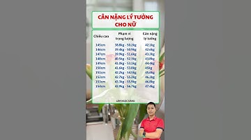 Cân nặng lý tưởng cho nữ | Lâm Ngọc Đảng #shorts