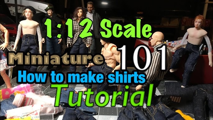 HOW TO Make Simple Custom Clothing for 1/12 TBLeague Female