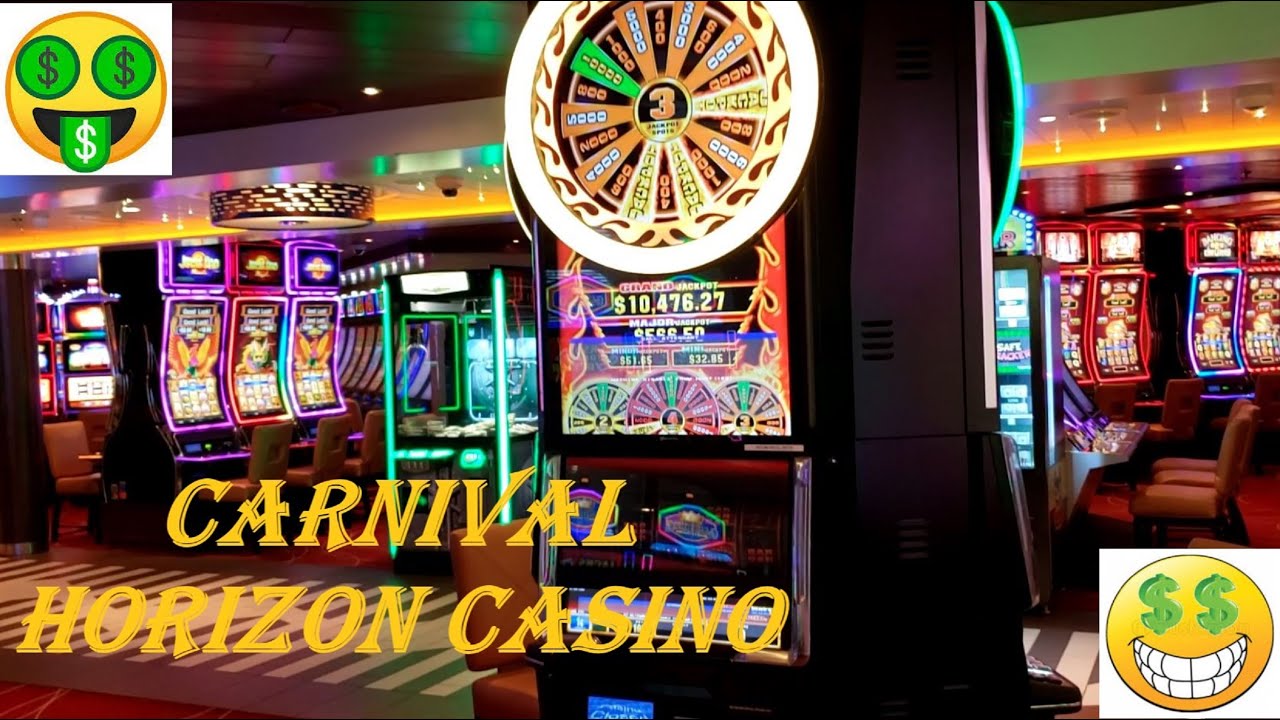 Carnival Horizon Casino - Full Walk Through - 7/24/2021 