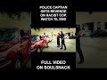 Police Captain Gets Revenge On Bad Cop. #shorts