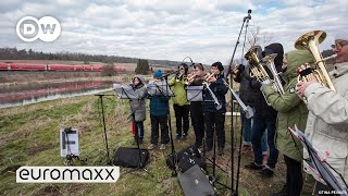 World’s Longest Orchestra Pit - Enjoying Beethoven’s Symphony No 9 On A Train Ride | DW Euromaxx
