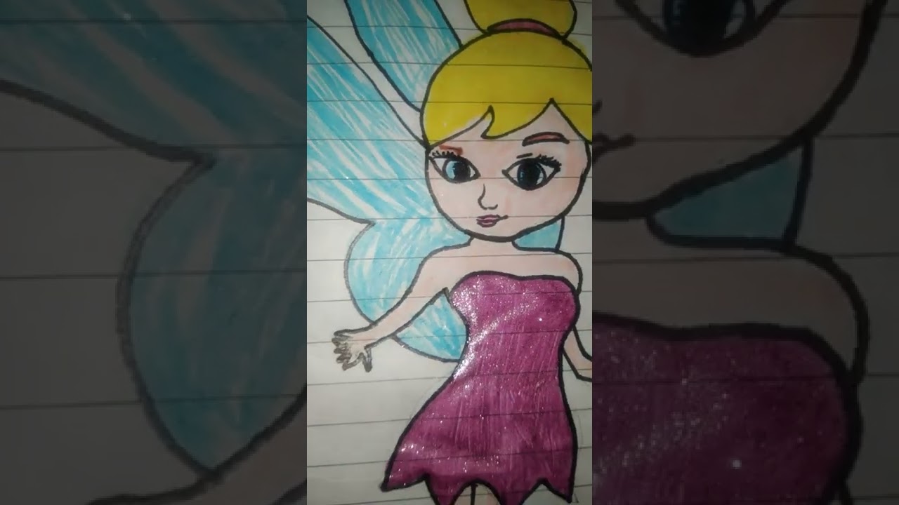 Tinker Bell | Disney | Drawing | Easy on me | Adele | 