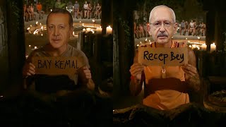 Survivor Siyasiler - Eleme Konseyi Erdoğan - Akşener - Bahçeli - Kılıçdaroğlu