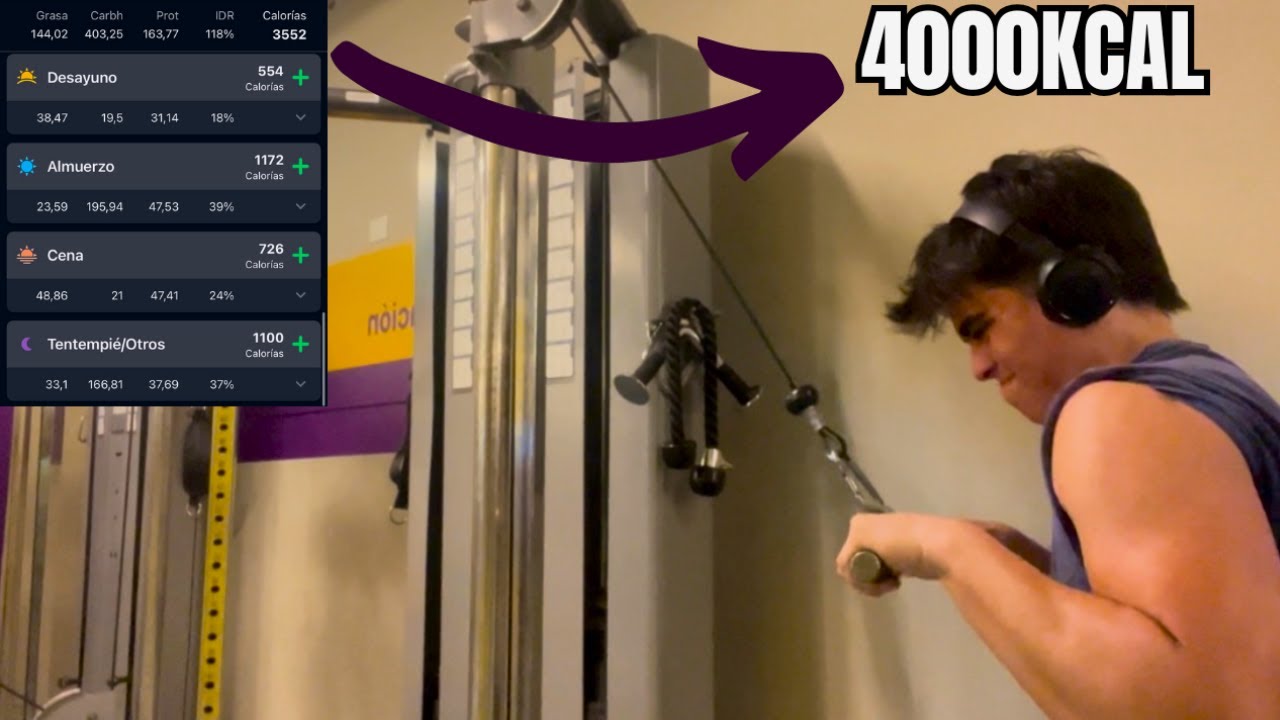 QUÉ COMO en un DÍA para TENER el MEJOR FÍSICO de 17 AÑOS