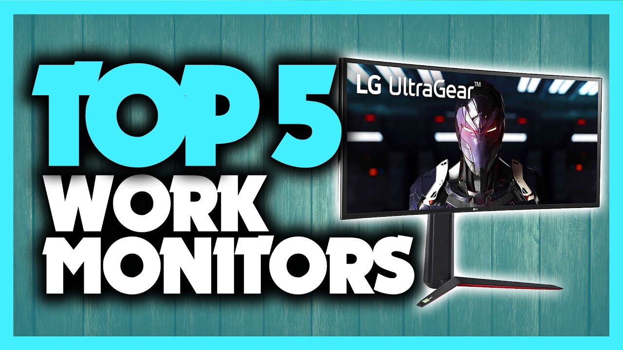 Best Work Monitors in 2020 [Top 5 Monitors For Working From Home] - YouTube