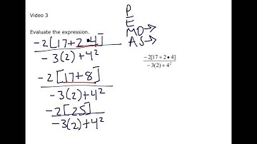 Order of Operations Part 3 Video 3