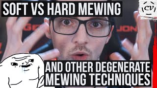 Soft Mewing VS Hard Mewing Explained & Why Thumb Pulling Is DEGENERATE