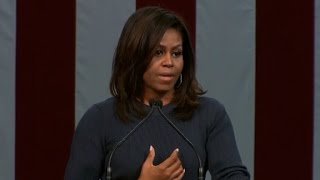 Trump comments on women 'intolerable': Michelle Obama