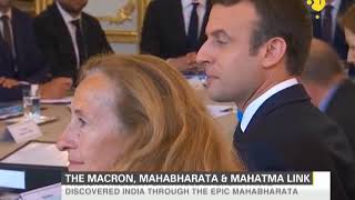The Macron, Mahabharata and Mahatma link screenshot 5