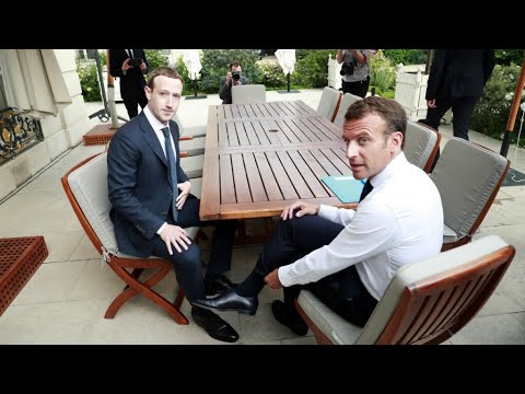 La lutte contre les contenus haineux au menu de la rencontre Macron-Zuckerberg