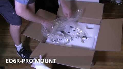 Unboxing: Sky-Watcher EQ6R-Pro Mount