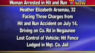 Ishpeming woman arrested after accident