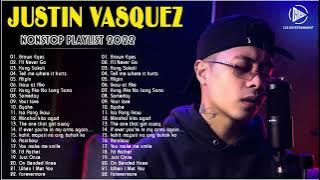 Justin Vasquez Playlist 2022 | The Best Acoustic English Cover Of Popular Songs 2022