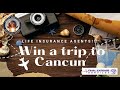 All Inclusive Trip to Cancun, Mexico for 3 Days and 2 Nights for our agent with them most coverage.