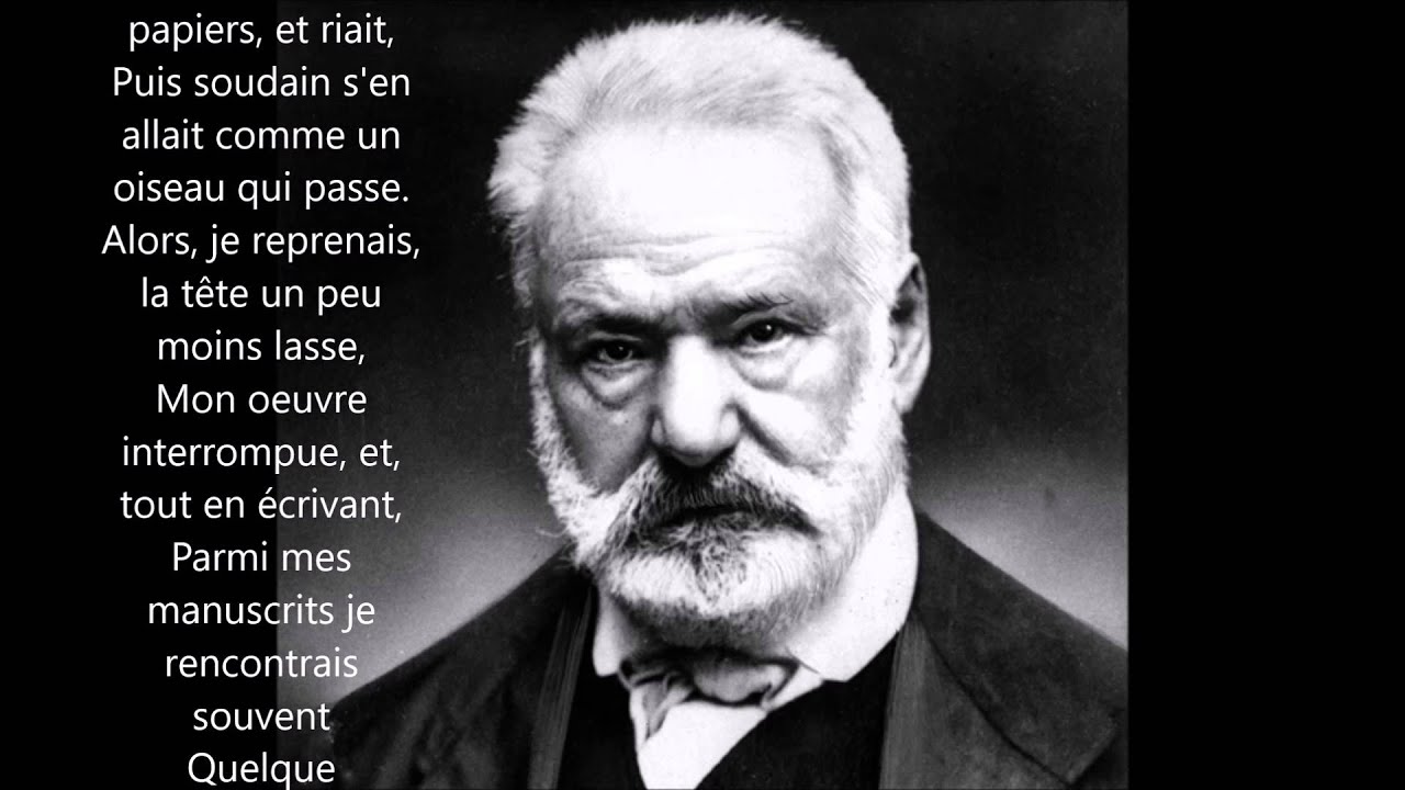 Victor Hugo Elle Avait Pris Ce Pli Youtube