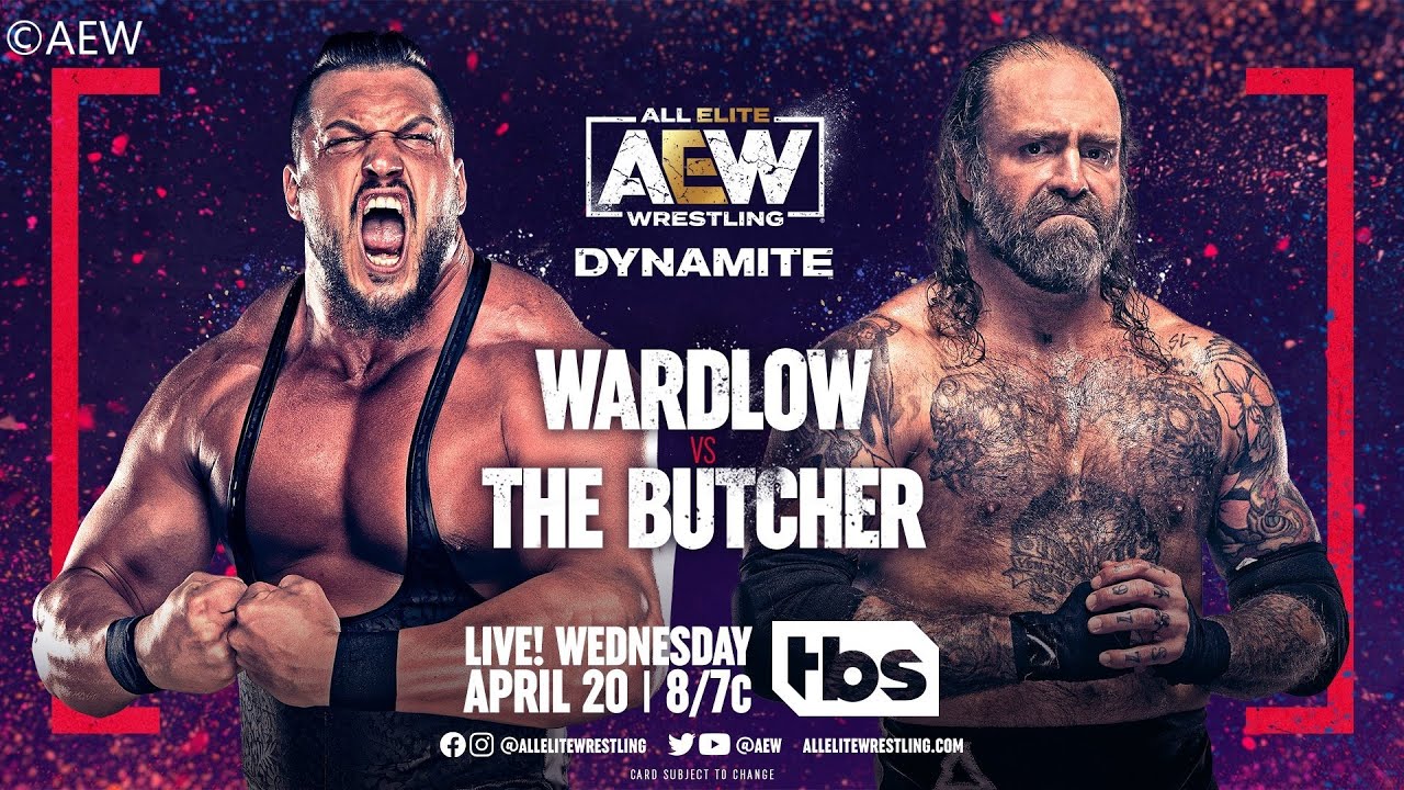 Wardlow vs The Butcher / Singles Match / AEW Dynamite #133 / WWE 2K22 - YouTube