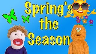 CHILDREN'S SPRING SONG | LEARN ABOUT SPRING | Dj Kids - Spring's the Season