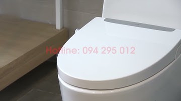 Giới thiệu Nắp Bồn Cầu Thông Minh Inax CW-S32VN I Nắp rửa cơ không dùng điện - 2 vòi xit