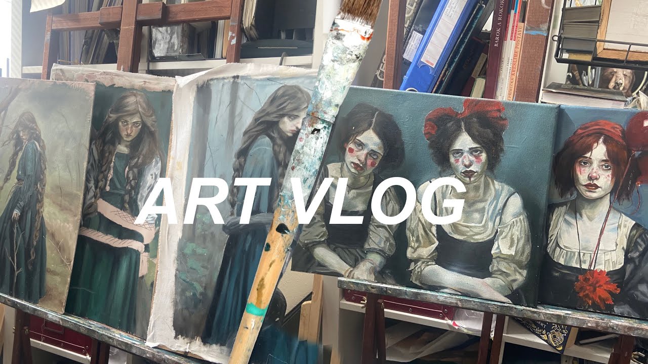 ART VLOG | my art journey - YouTube