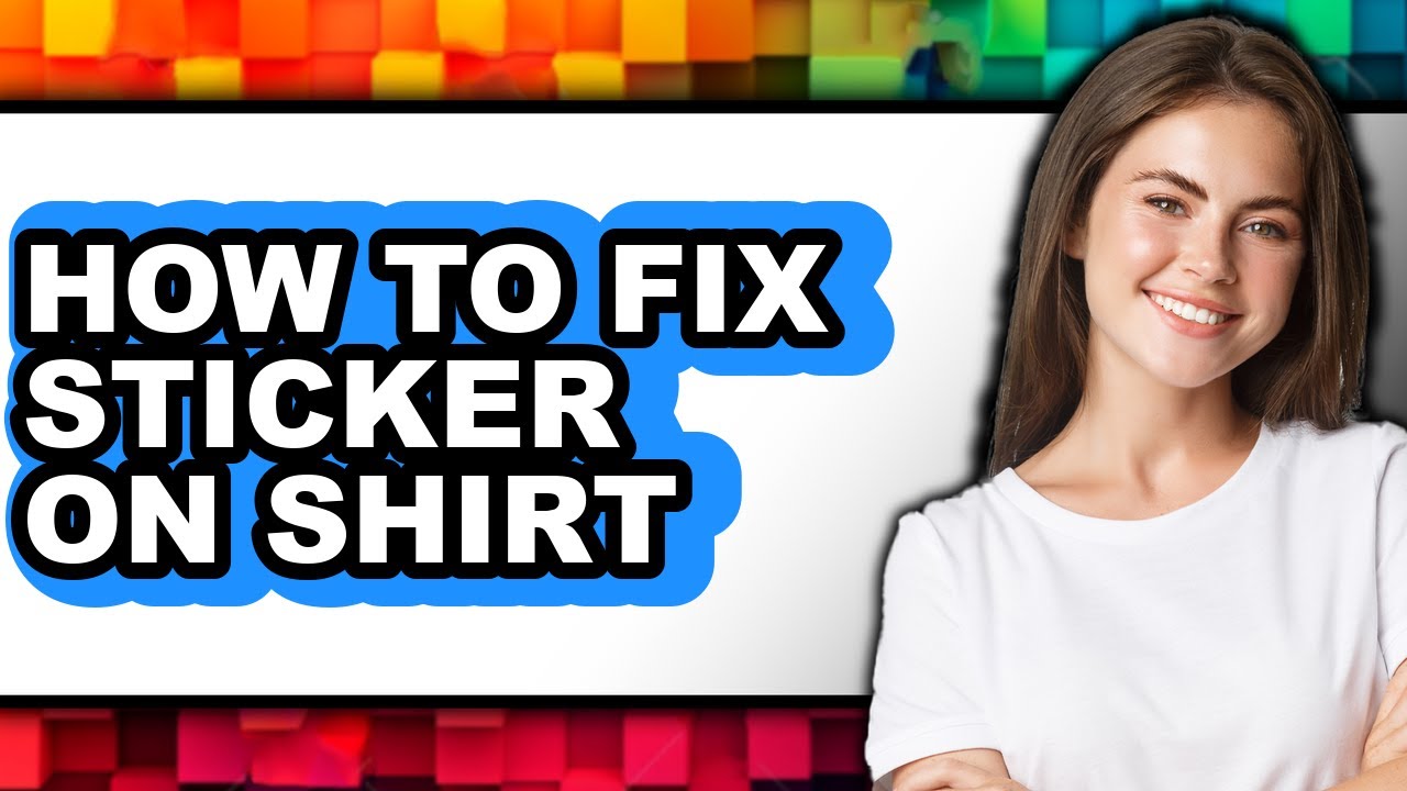 How to Fix Sticker on Shirt (easy Method) - YouTube