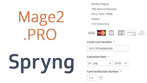 Spryng Payments integration with Magento 2. 1. Capture a card payment