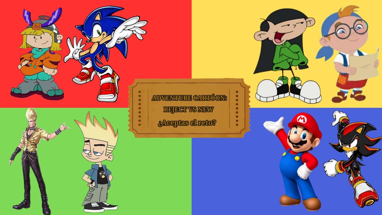 Versus para ver quienes se llevan los 2 cupos para adventure cartoon