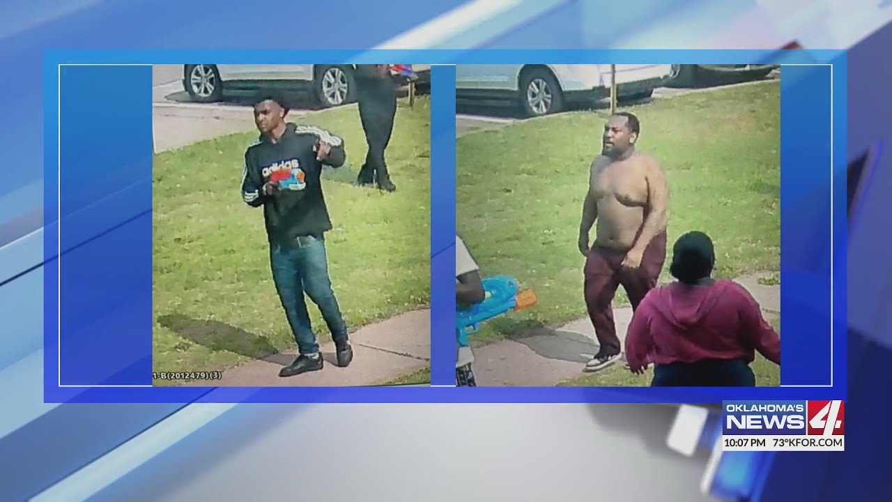 UPDATE: Midwest City PD searching for 2 persons of interest in deadly park shooting