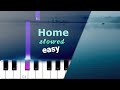 Austin Farwell - New Home (Slowed)  ~  EASY PIANO TUTORIAL