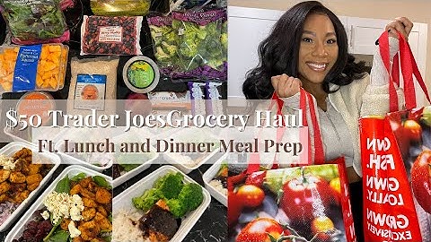 Healthy on a Budget!!! $50 Trader Joe