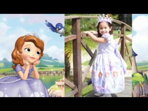 Princesa Sofia - Coleção de AnaGiovanna Vestidos Infantis