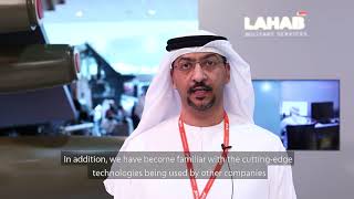 IDEX & NAVDEX 2021 - Arafat Al Yafei, CEO of LAHAB Military Services