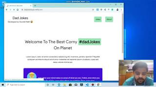 Information VueJS App on DadJokes || Nuxt Js || API calling made simple || Tutorial Update