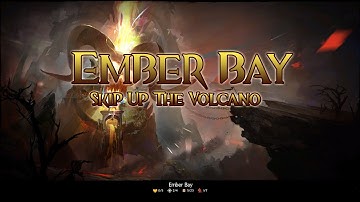 Guild Wars 2 - Jumping Puzzle - Skip up the Volcano