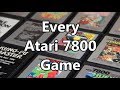 Every Officially Released Atari 7800 Game In One Video - The No Swear Gamer