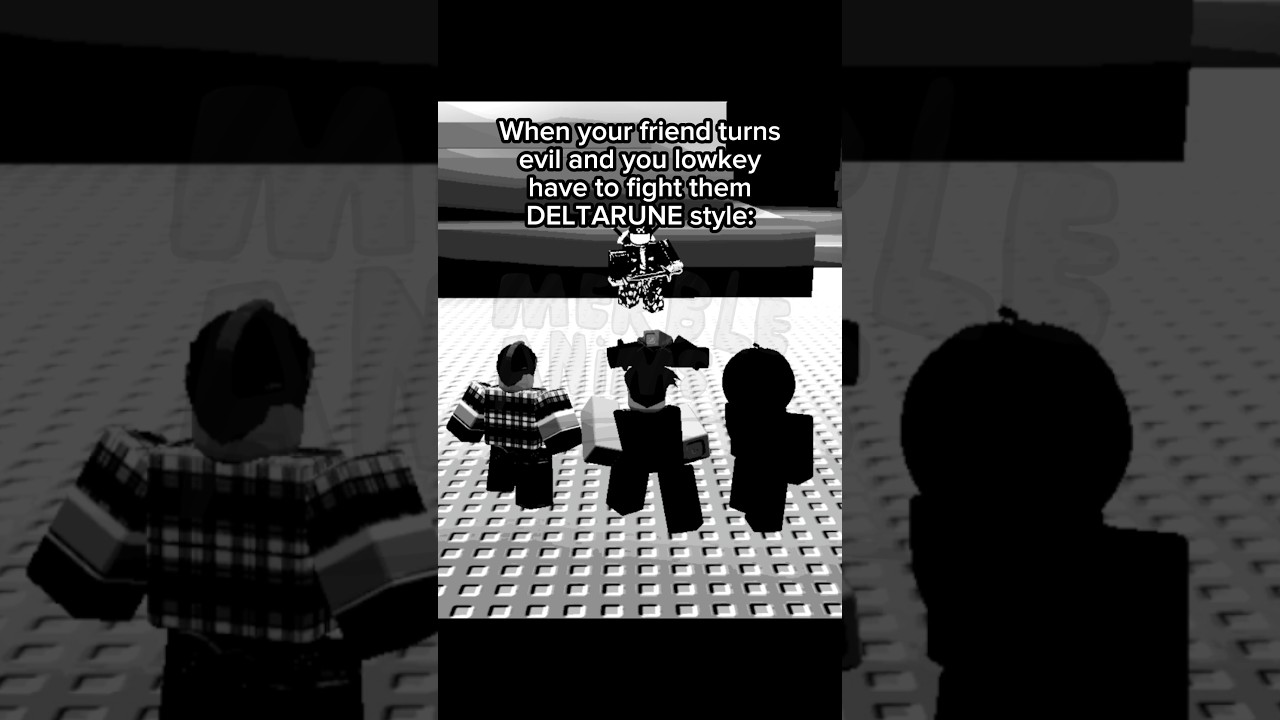 When you lowk have to fight your Friend DELTARUNE style: | ARG by 