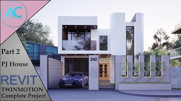 PJ House | Part 2 | Complete Step By Step Project | Revit and Twinmotion Tutorial