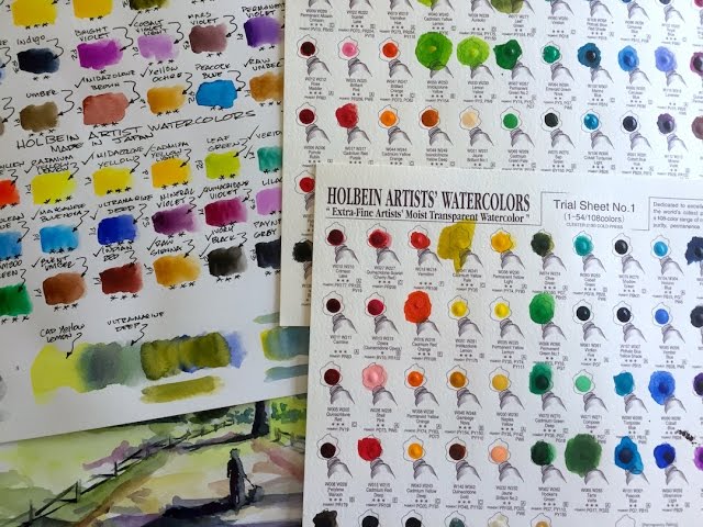 Holbein Extra Fine Artists' Watercolor Sets