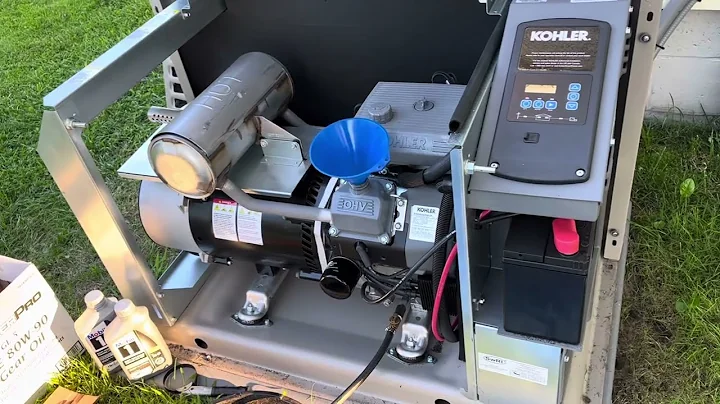 Easy DIY Guide to Changing Oil and Filter on Kohler 14kw Generator