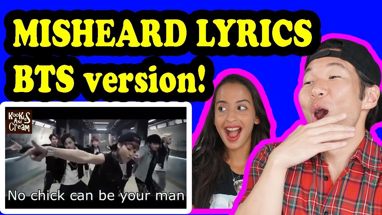 BTS TRY NOT TO LAUGH Misheard Lyrics REACTION!!!