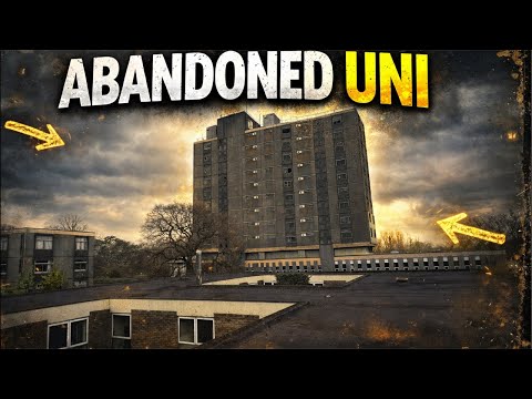 ABANDONED UNIVERSITY… security everywhere with dogs..
