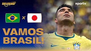 BRASIL 2 X 1 JAPÃO | VITÓRIA NA RAÇA | Giro da Rodada | Copa do Mundo 2026 | sportv