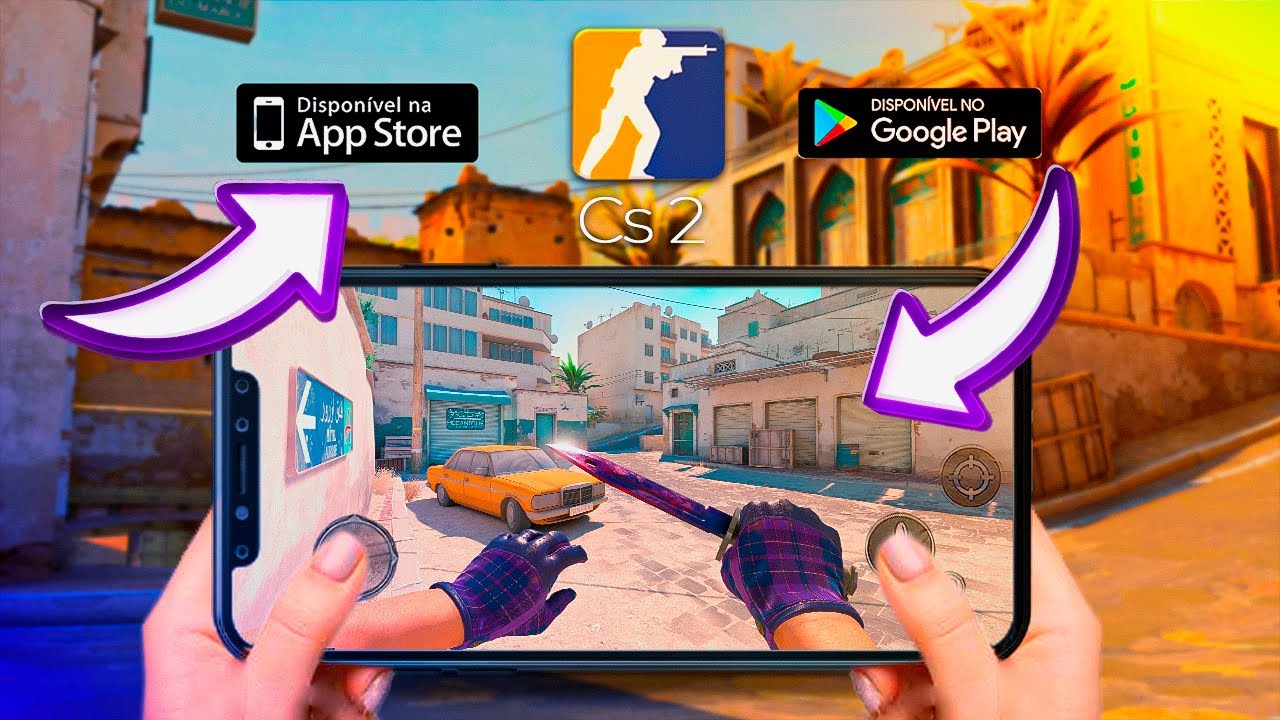 CSGO para o CELULAR / WINDOWS no ANDROID.. 😮 - YouTube